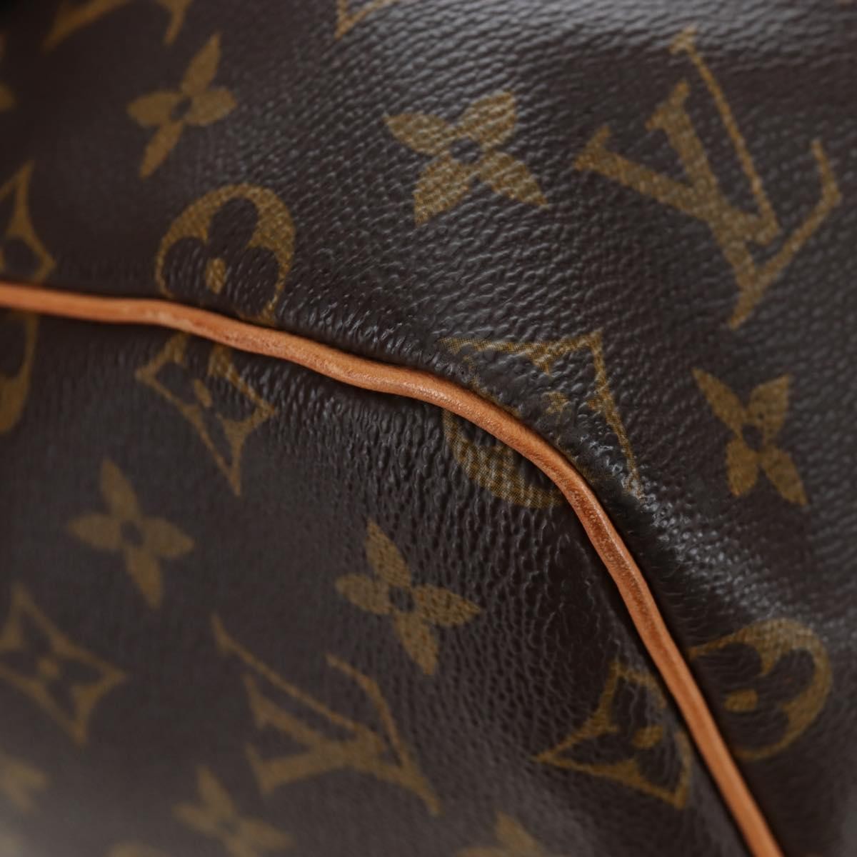 Louis Vuitton Keepall Monogram Canvas Brown Canvas Travel Bag Bag (Pre-Owned)