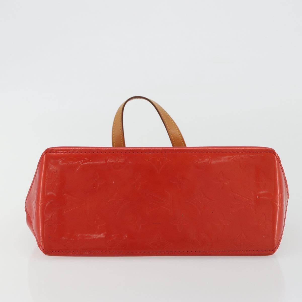 Louis Vuitton Reade Monogram Vernis Red Patent_Leather Handbag (Pre-Owned)