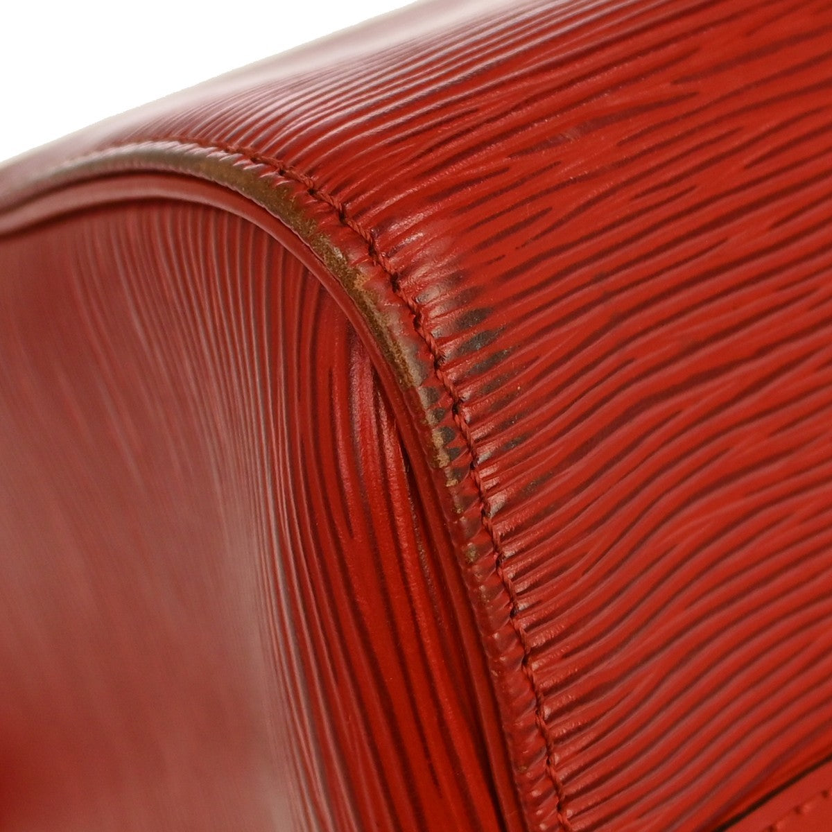 Louis Vuitton Speedy Epi Red Leather Handbag (Pre-Owned)