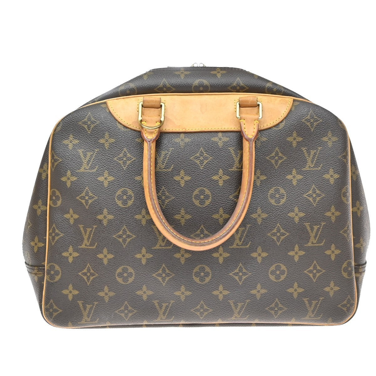 Louis Vuitton Trouville Monogram Canvas Brown Canvas Handbag (Pre-Owned)
