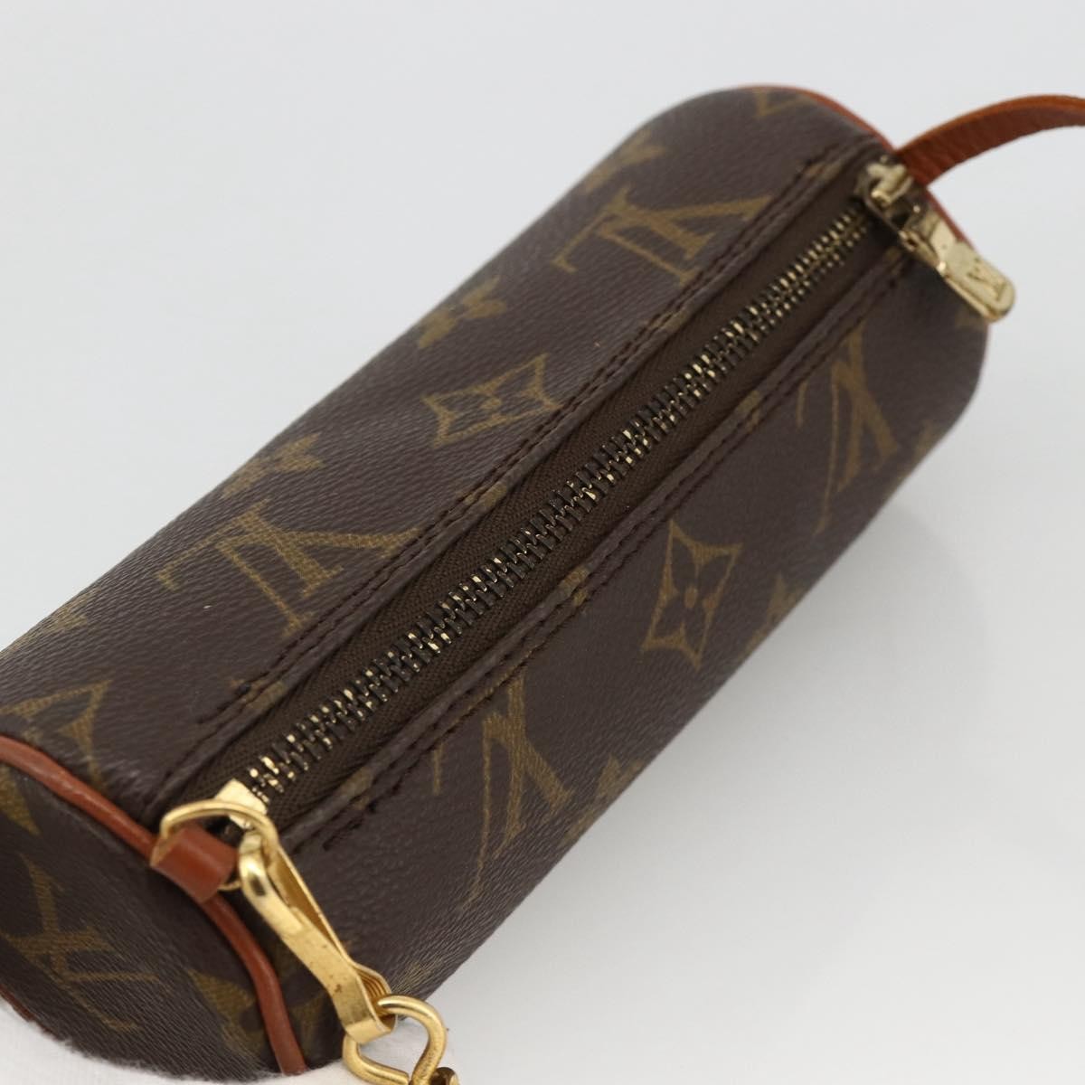 Louis Vuitton Papillon Pochette Monogram Canvas Brown Canvas Clutche & Pouche Bag (Pre-Owned)