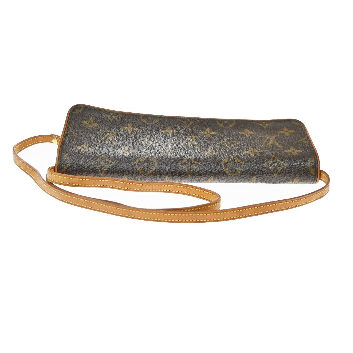 Louis Vuitton Twin Monogram Canvas Brown Canvas Clutche & Pouche Bag (Pre-Owned)
