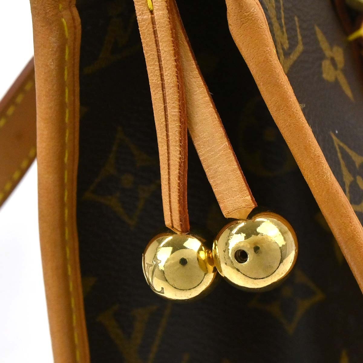 Louis Vuitton Popincourt Tote Monogram Canvas Brown Canvas Tote Bag Bag (Pre-Owned)