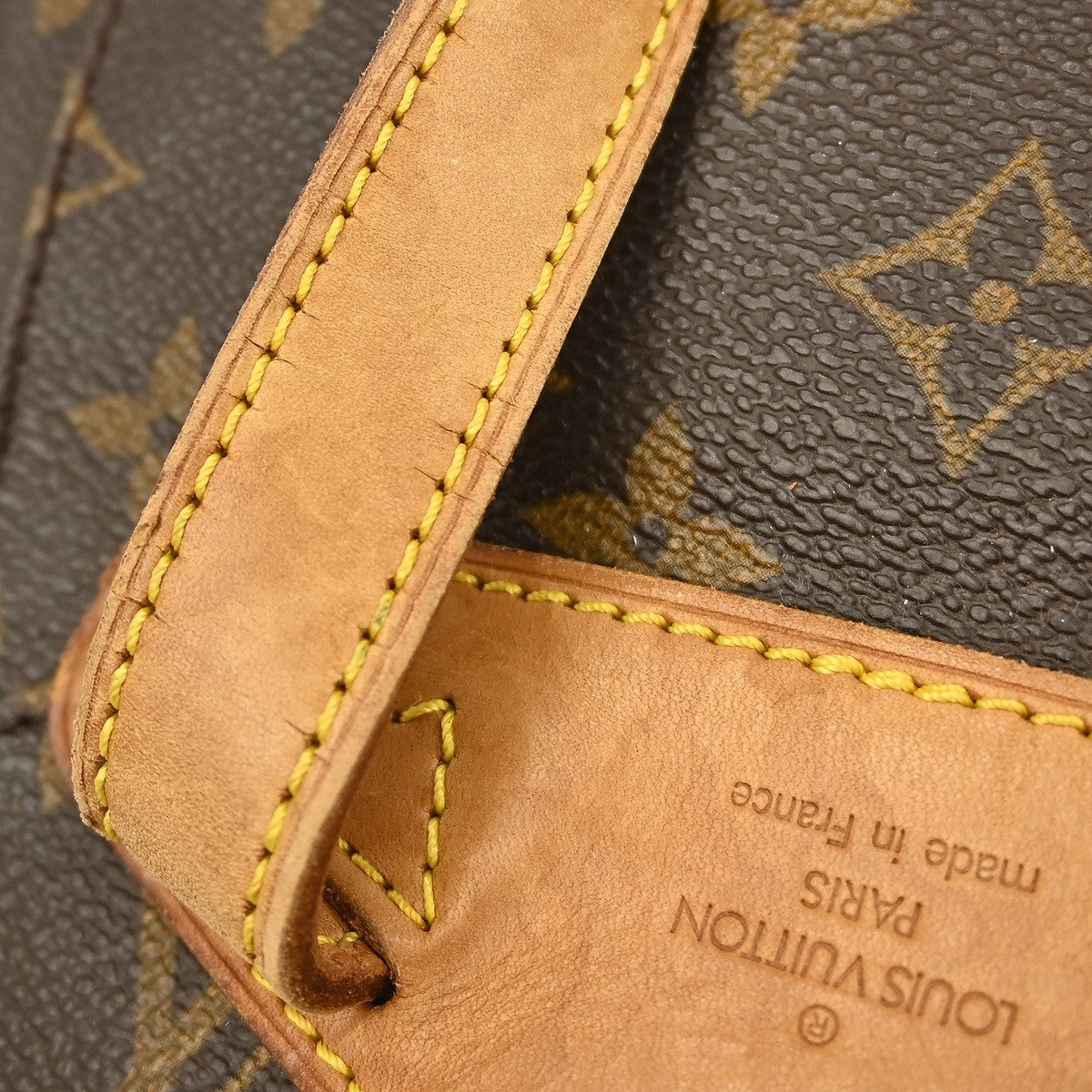Louis Vuitton Vintage Montsouris Monogram Canvas Brown Canvas Backpack Bag (Pre-Owned)