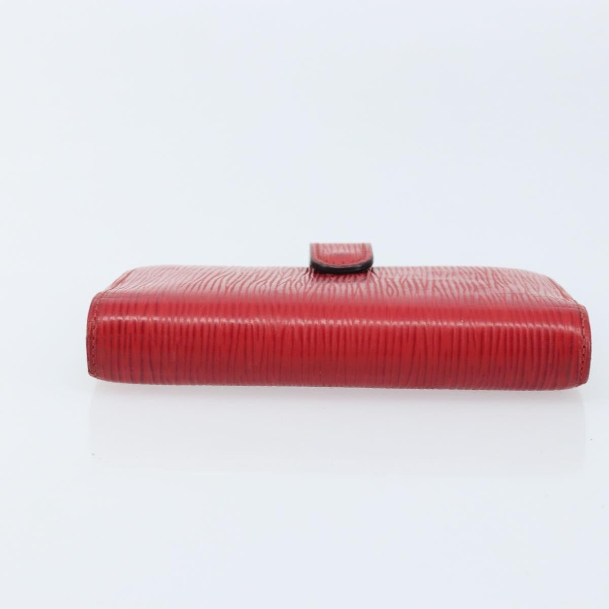 Louis Vuitton Agenda Cover Epi Leather Red Leather Wallets Accessory (Pre-Owned)