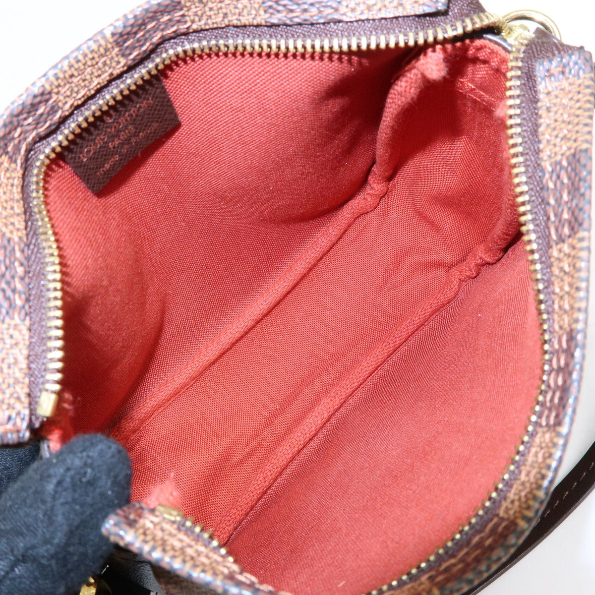 Louis Vuitton Trousse Make Up Damier Brown Canvas Clutche & Pouche Bag (Pre-Owned)
