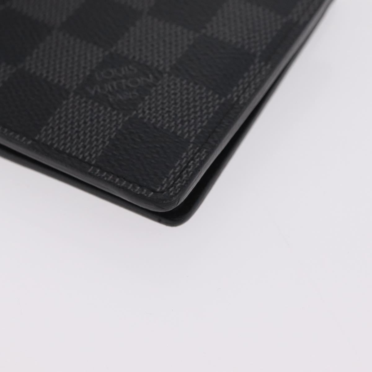 Louis Vuitton Marco Damier Graphite Gray Canvas Wallets Accessory (Pre-Owned)