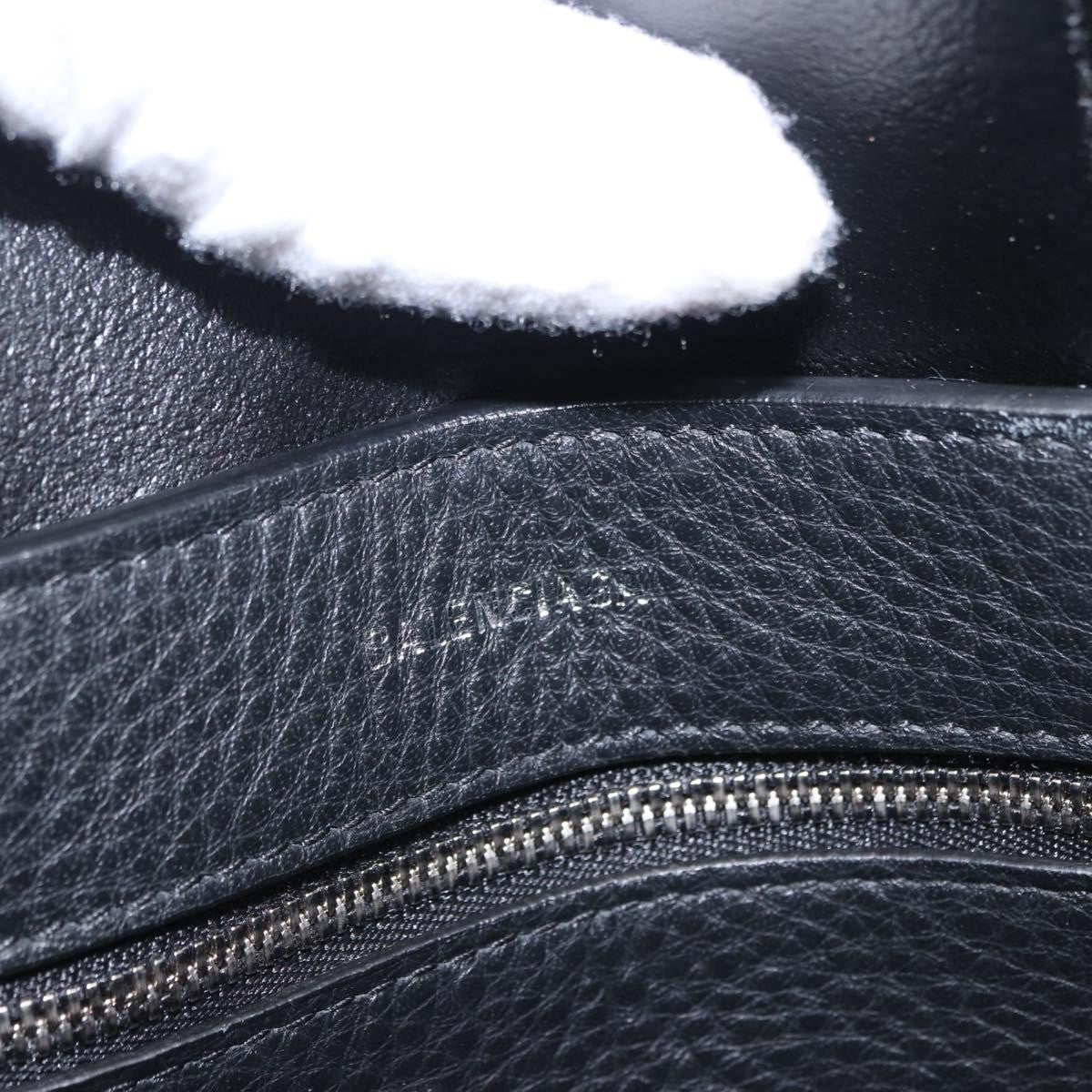 Balenciaga Everyday Tote Leather Navy Leather Tote Bag Bag (Pre-Owned)