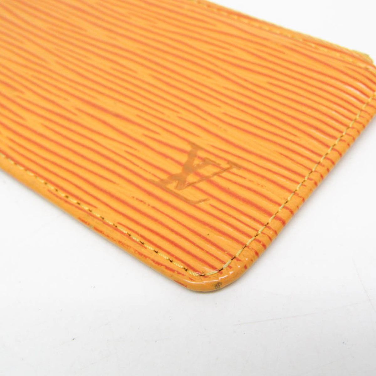 Louis Vuitton Pochette Clés Epi Yellow Leather Wallets Accessory (Pre-Owned)