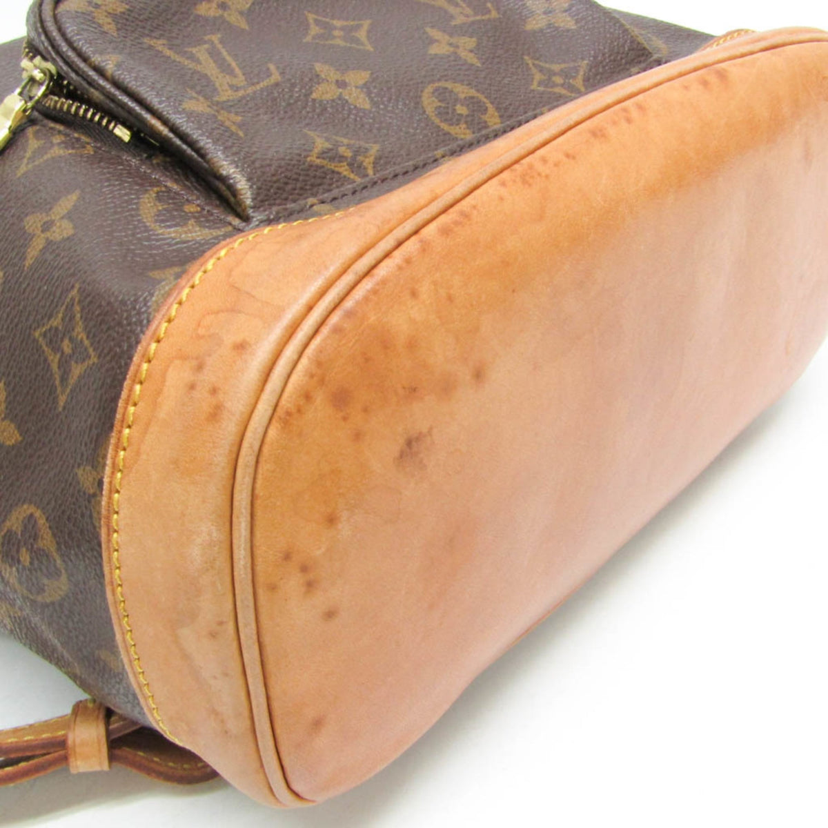 Louis Vuitton Vintage Montsouris Monogram Canvas Brown Canvas Backpack Bag (Pre-Owned)