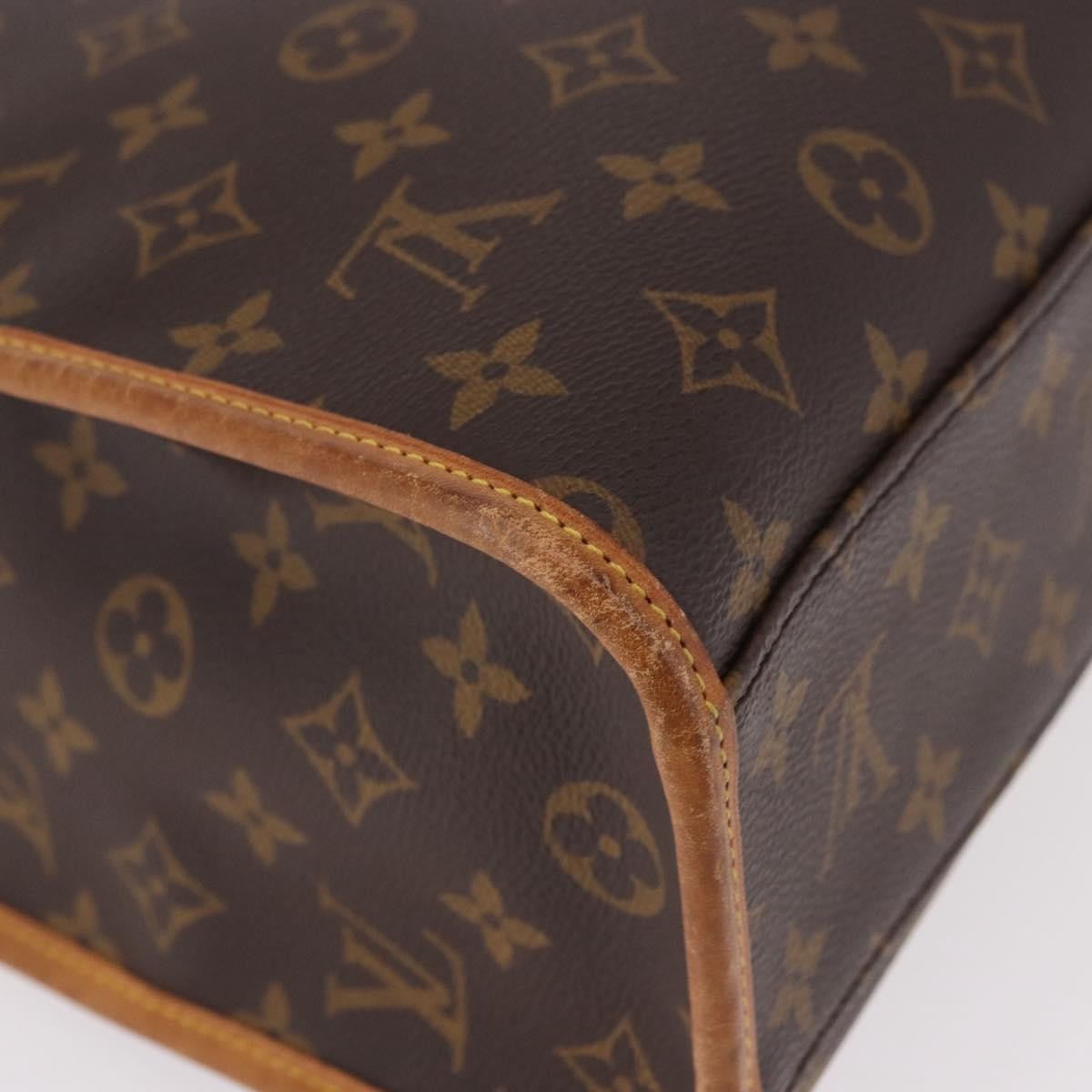 Louis Vuitton Beverly Monogram Canvas Brown Canvas Briefcase Bag (Pre-Owned)