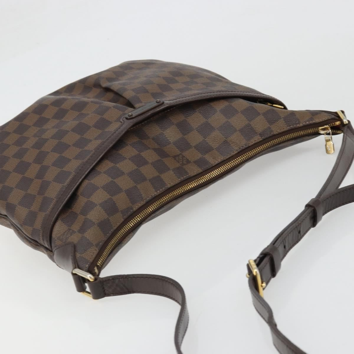 Louis Vuitton Bloomsbury Damier Ebene Brown Canvas Handbag (Pre-Owned)