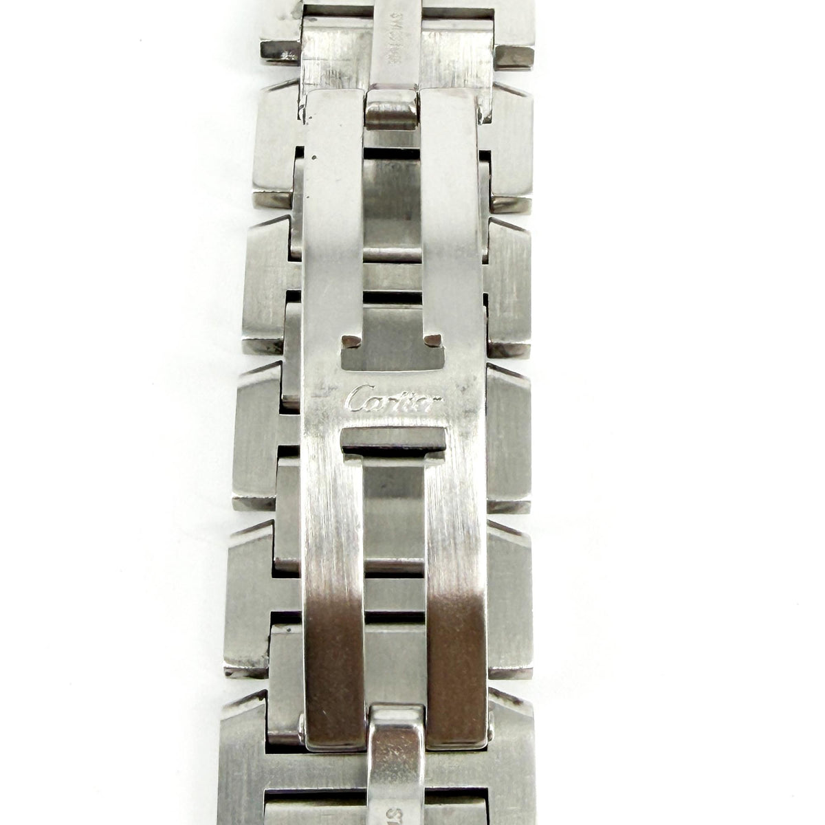 Cartier Tank Francaise Chronoflex Chronograph Quartz Stainless Steel Watch (Pre-Owned)