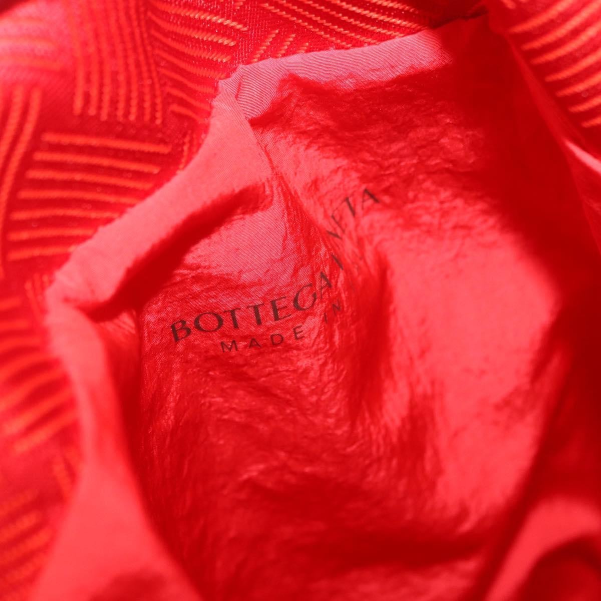 Bottega Veneta Paper Touch Printed Nylon Red Nylon Backpack Bag (Pre-Owned)