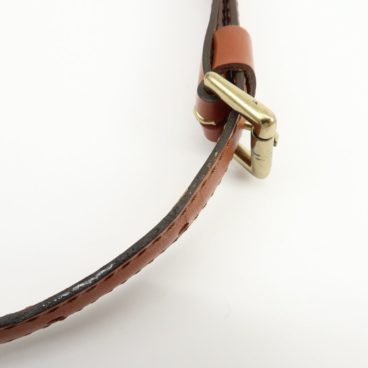Louis Vuitton Adjustable Shoulder Strap Vachetta Leather Brown Leather Straps Accessory (Pre-Owned)