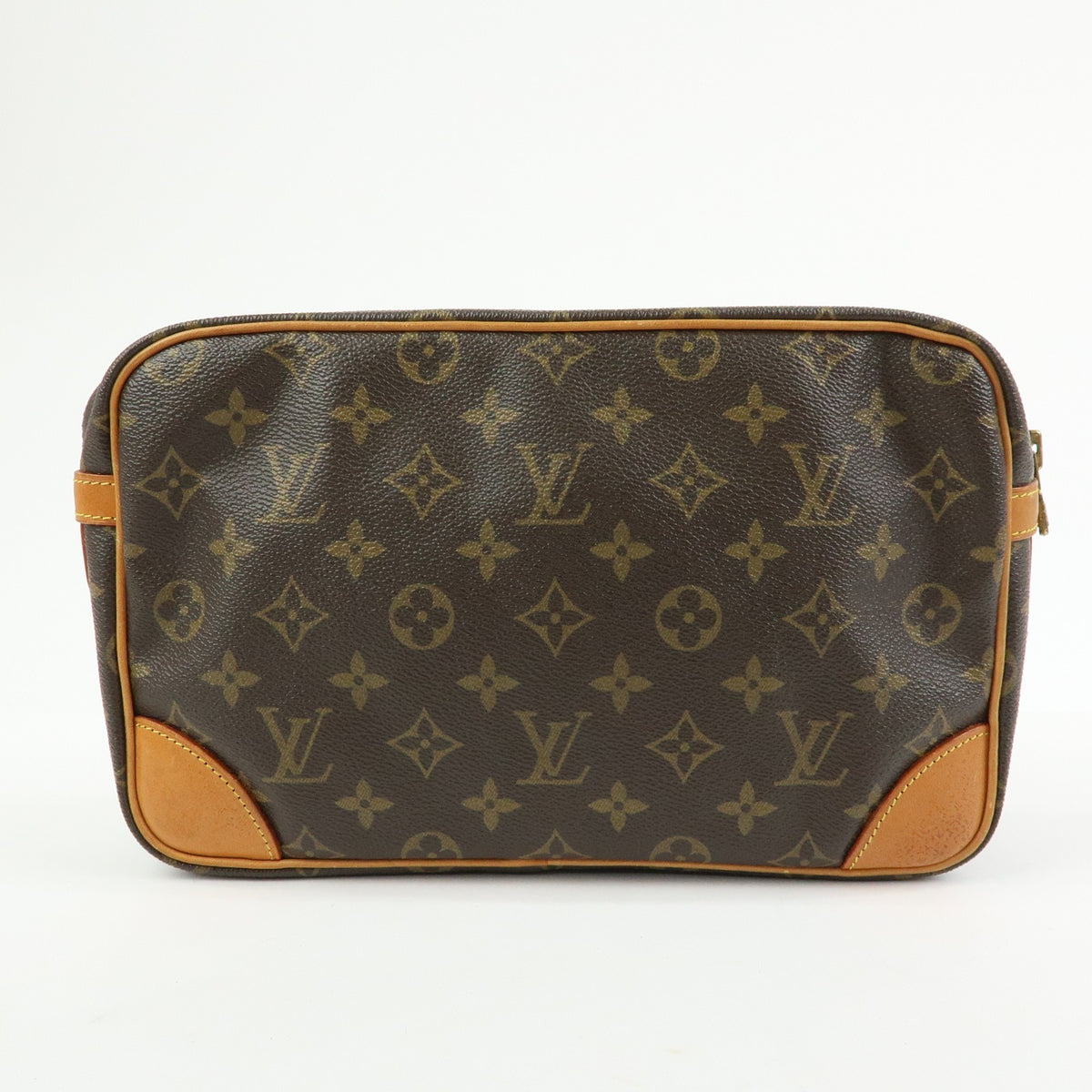 Louis Vuitton Compiegne Cosmetic Monogram Canvas Brown Canvas Toiletry Case Accessory (Pre-Owned)
