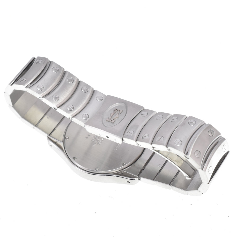 Cartier Santos Ronde Automatic Stainless Steel Watch (Pre-Owned)