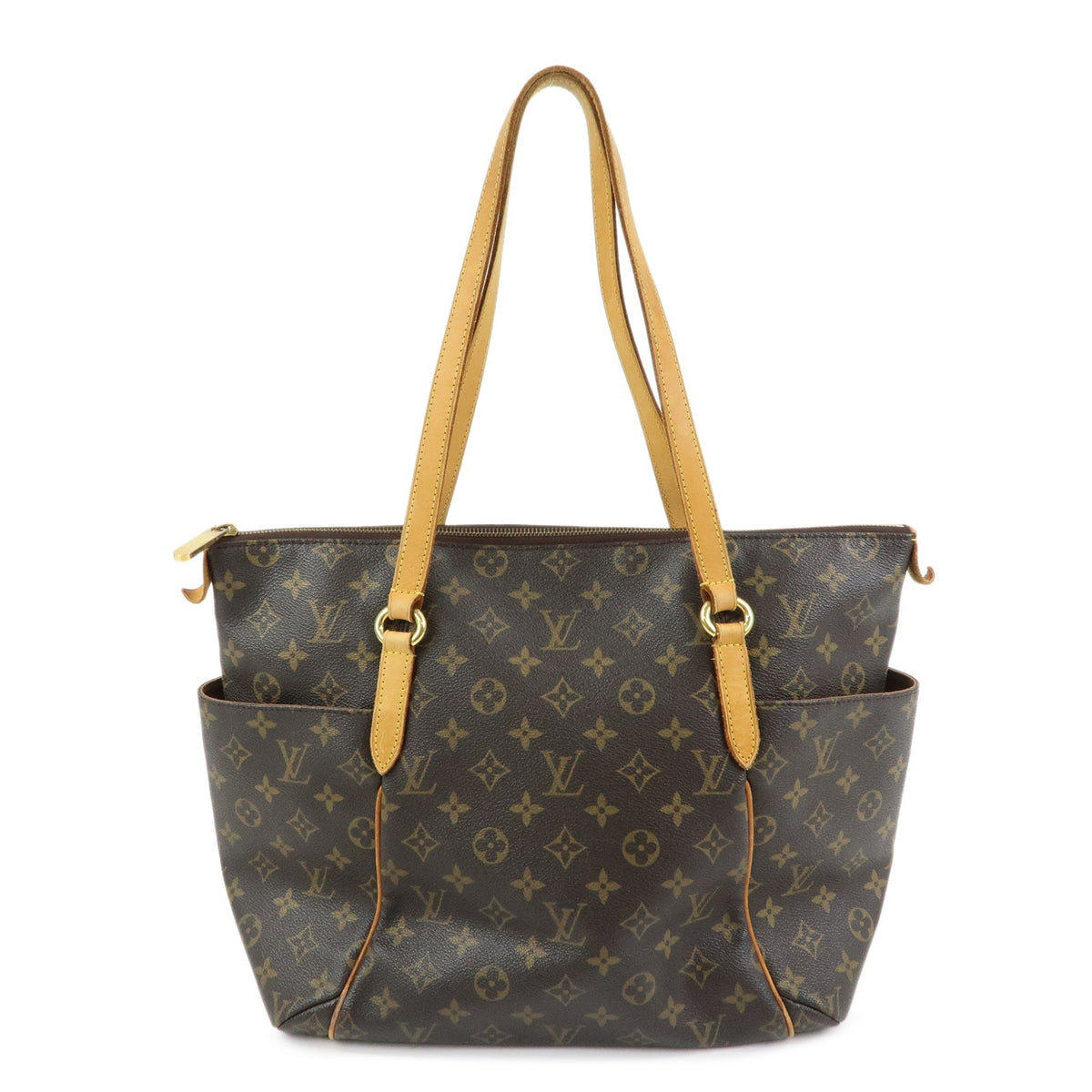 Louis Vuitton Totally Monogram Canvas Brown Canvas Tote Bag Bag (Pre-Owned)
