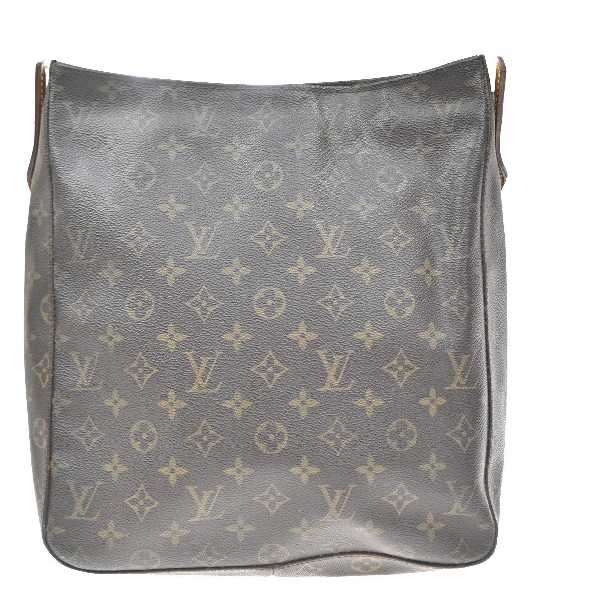 Louis Vuitton Looping Monogram Canvas Brown Canvas Handbag (Pre-Owned)
