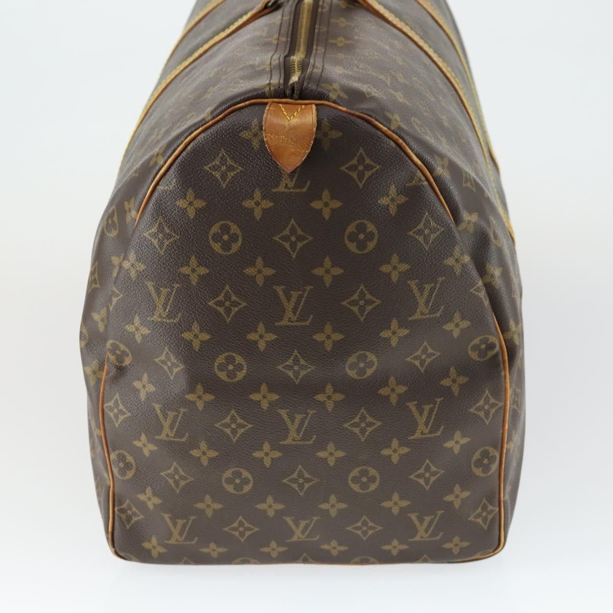 Louis Vuitton Keepall Monogram Canvas Brown Canvas Travel Bag Bag (Pre-Owned)