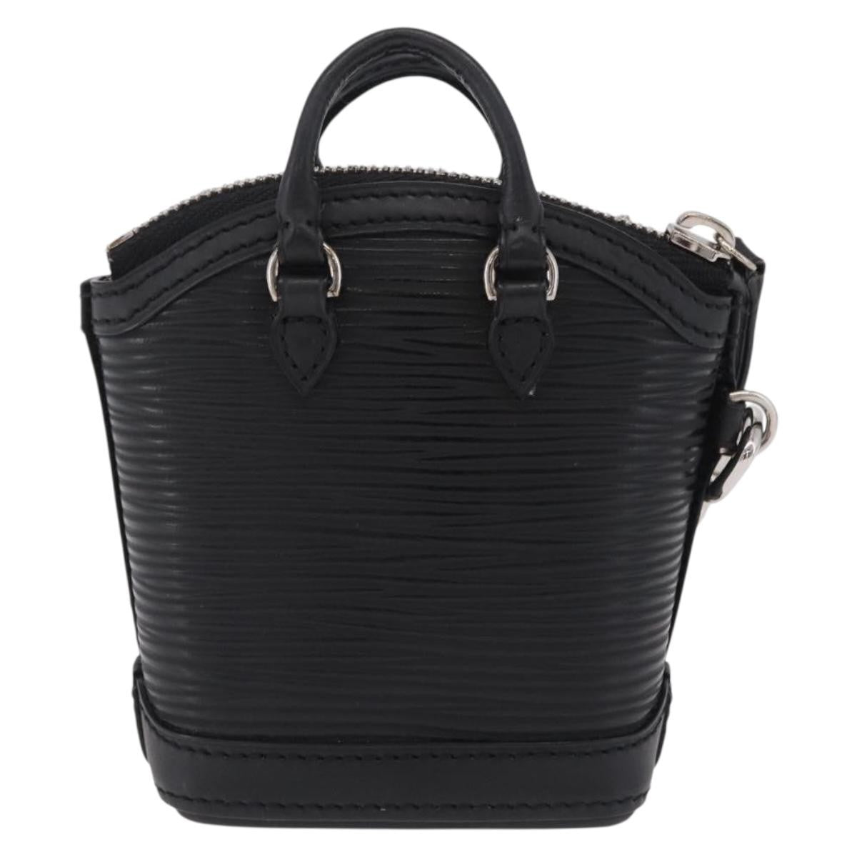 Louis Vuitton Lockit Epi Leather Black Leather Handbag (Pre-Owned)
