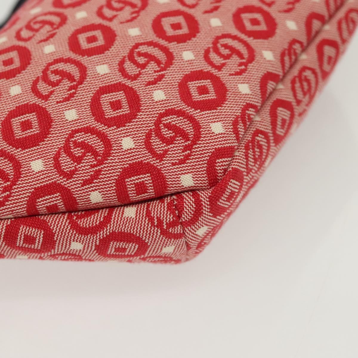 Gucci Children's Belt Printed Gg Coated Canvas Red Canvas Handbag (Pre-Owned)