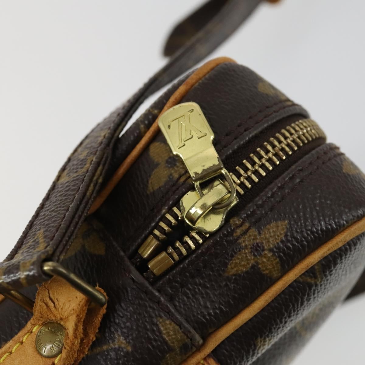 Louis Vuitton Danube Monogram Canvas Brown Canvas Shoulder Bag Bag (Pre-Owned)