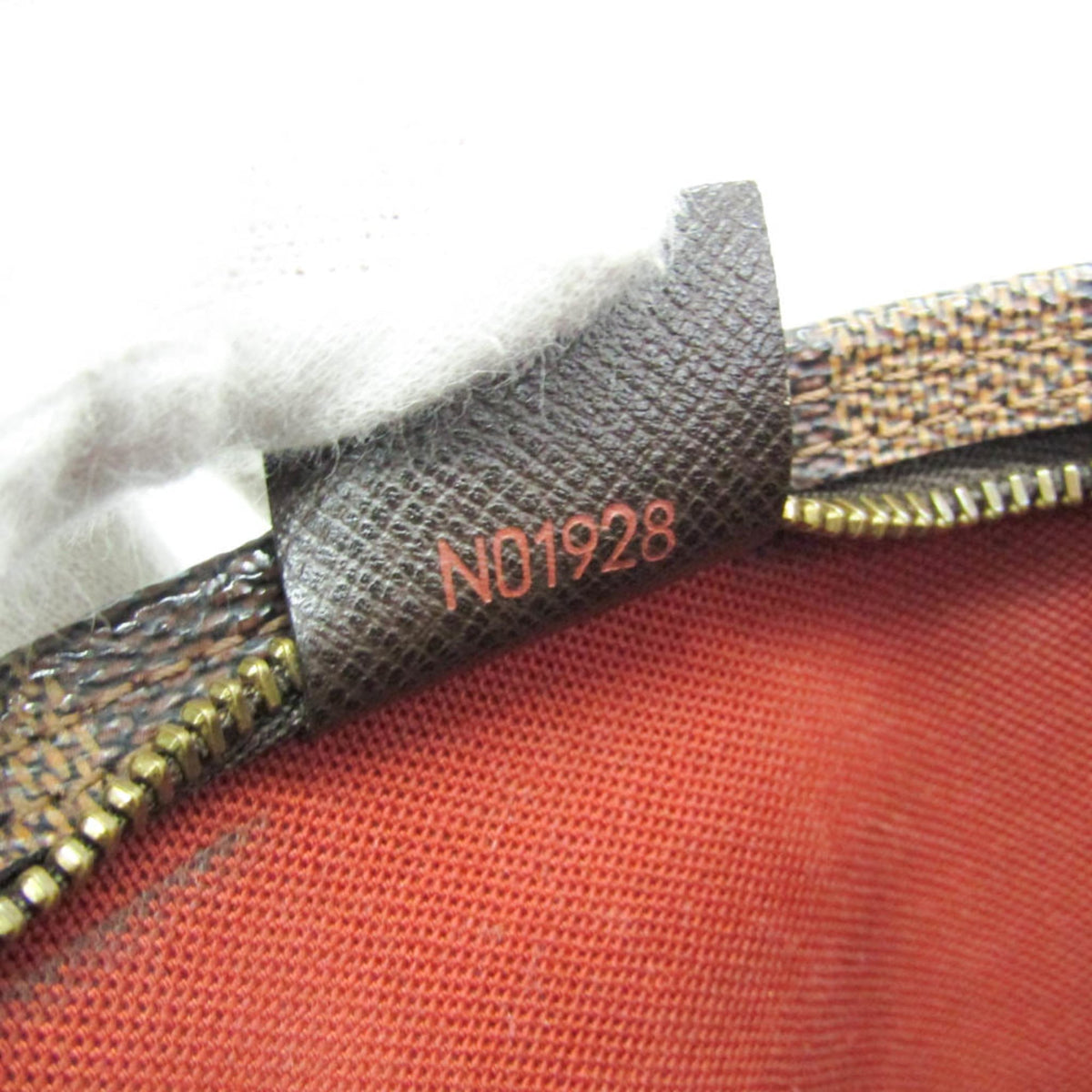 Louis Vuitton Trousse Make Up Damier Canvas Brown Canvas Clutche & Pouche Bag (Pre-Owned)