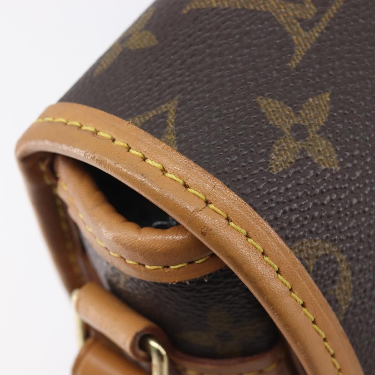 Louis Vuitton Sologne Monogram Canvas Brown Canvas Handbag (Pre-Owned)