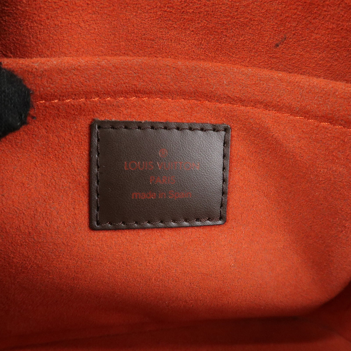 Louis Vuitton Sarria Damier Brown Canvas Handbag (Pre-Owned)