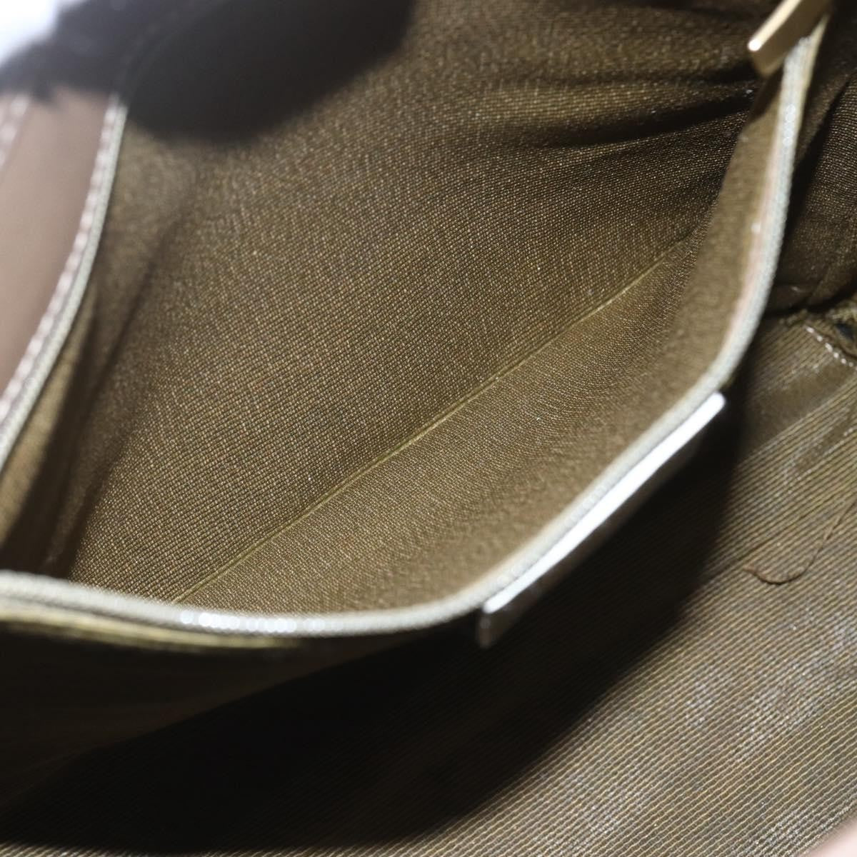 Salvatore Ferragamo Gancini Tote Gancini Canvas Beige Canvas Tote Bag Bag (Pre-Owned)