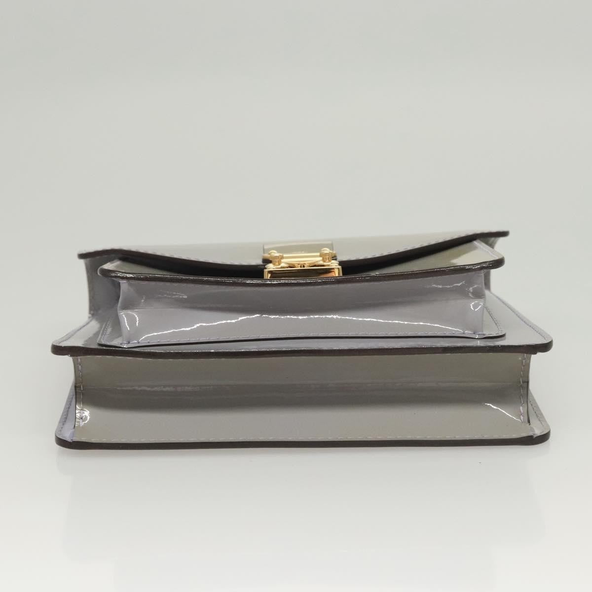 Louis Vuitton Monceau Vernis Purple Patent_Leather Handbag (Pre-Owned)