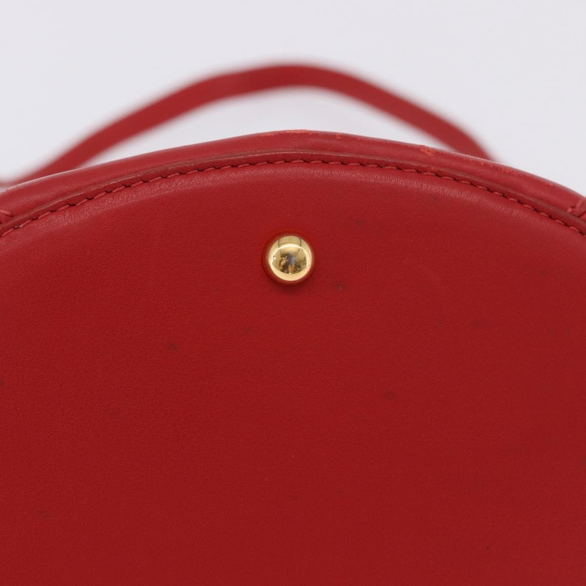 Loewe Vintage Leather Red Leather Shoulder Bag Bag (Pre-Owned)