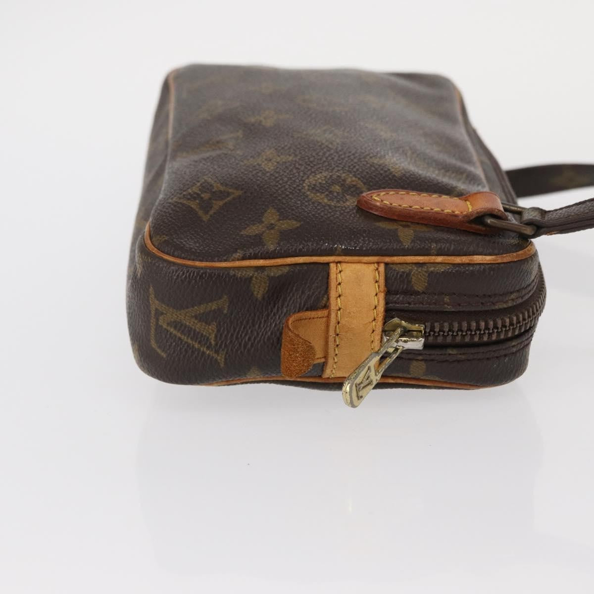 Louis Vuitton Pochette Marly Bandouliere Monogram Canvas Brown Canvas Clutche & Pouche Bag (Pre-Owned)