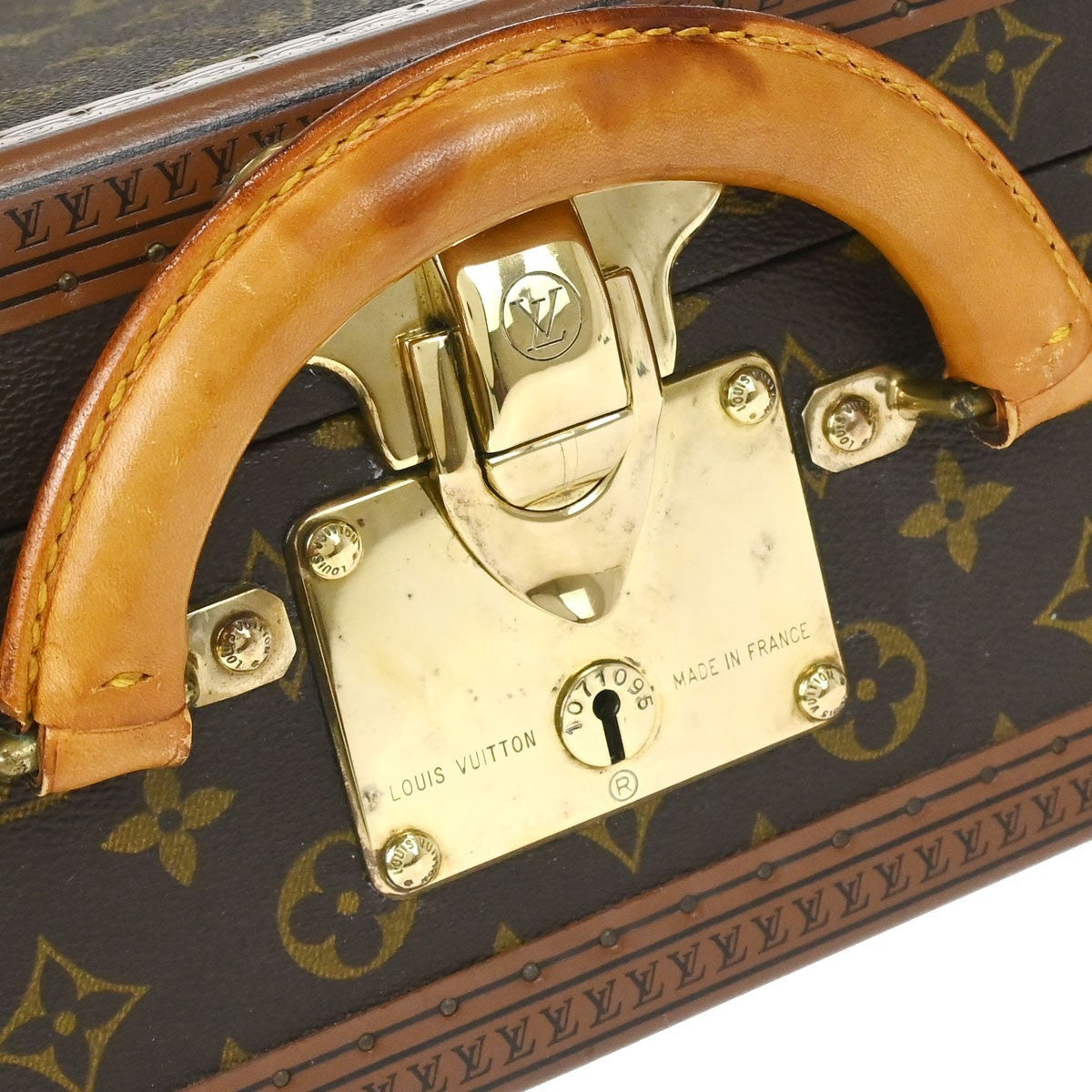Louis Vuitton Cotteville Trunk Monogram Canvas Brown Canvas Travel Bag Bag (Pre-Owned)