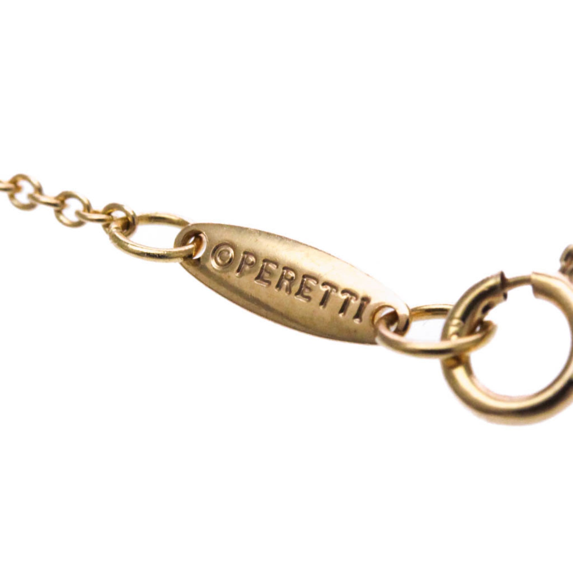 Tiffany & Co. Elsa Peretti Diamonds By The Yard 18K Rose Gold With Diamond Gold Pink_Gold Bracelet Jewelry (Pre-Owned)