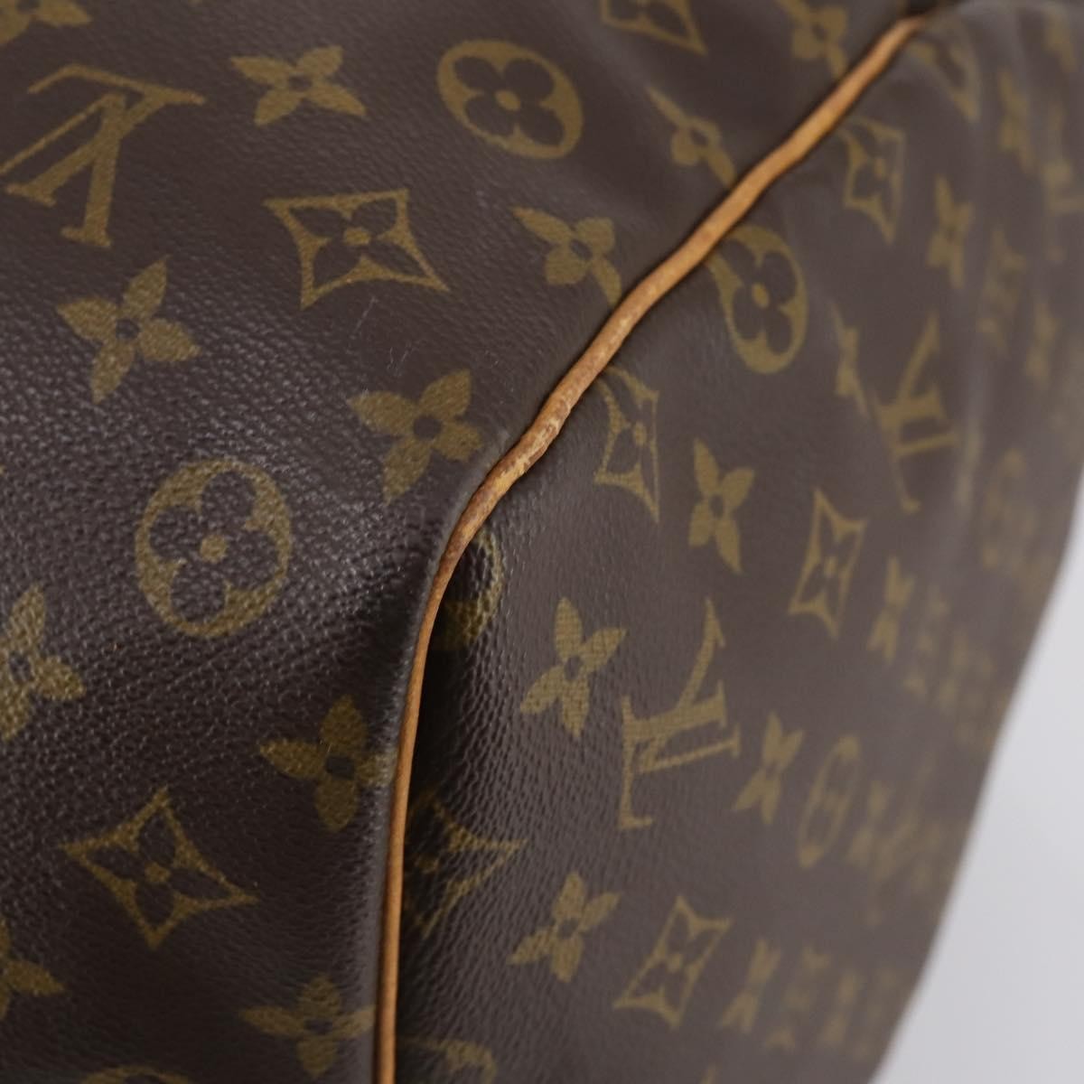 Louis Vuitton Keepall Monogram Canvas Brown Canvas Travel Bag Bag (Pre-Owned)