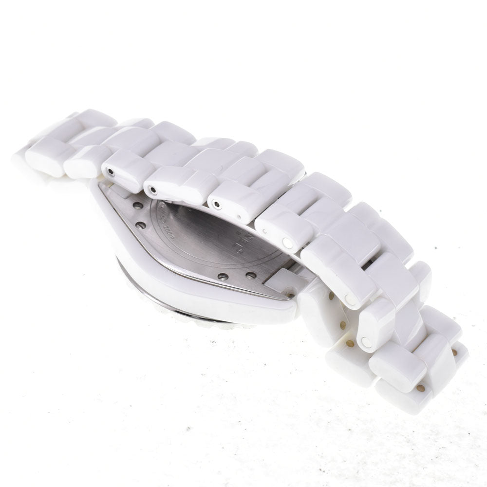 Chanel J12 Automatic Ceramic And Stainless Steel With Diamond Bezel Watch (Pre-Owned)