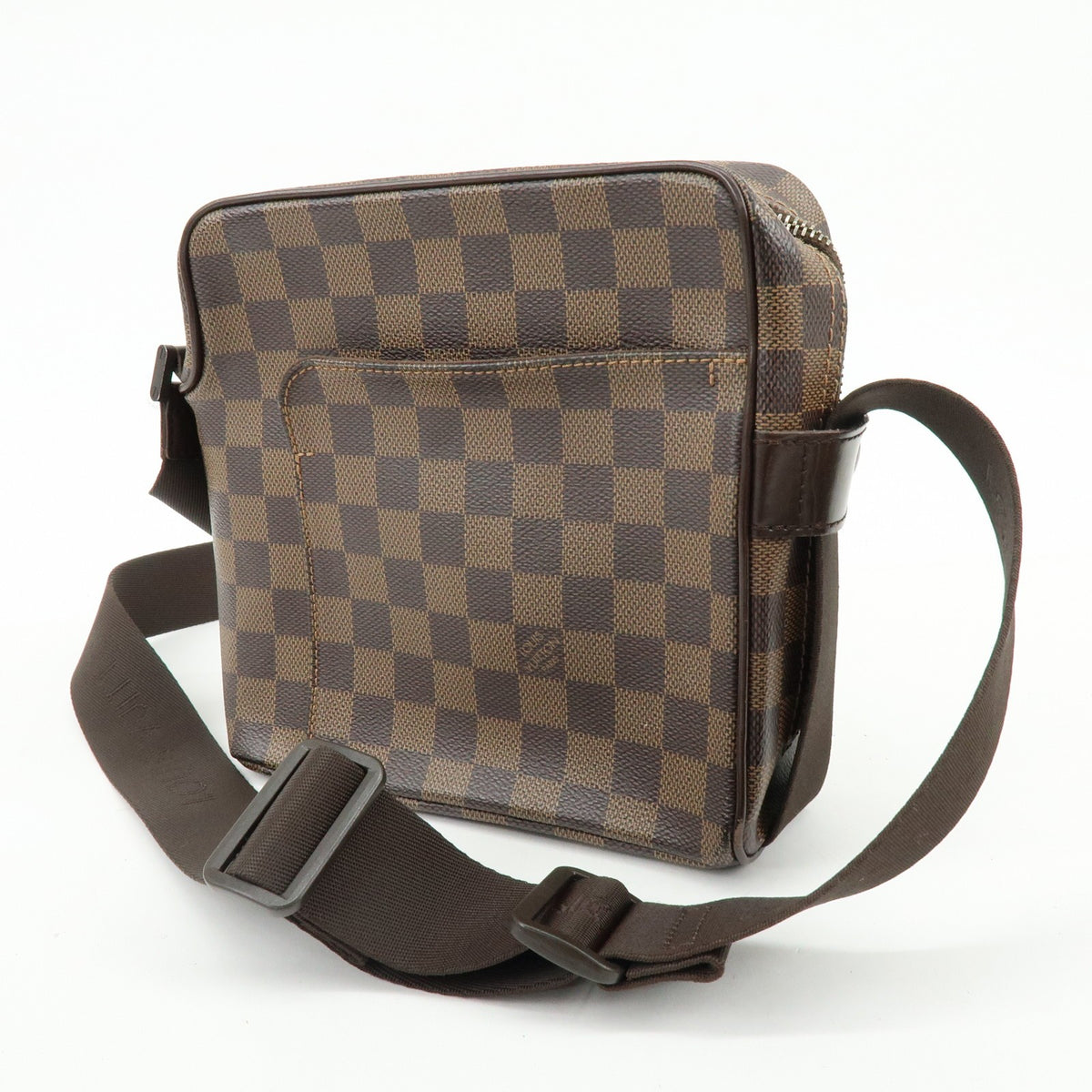 Louis Vuitton Olav Damier Brown Canvas Handbag (Pre-Owned)