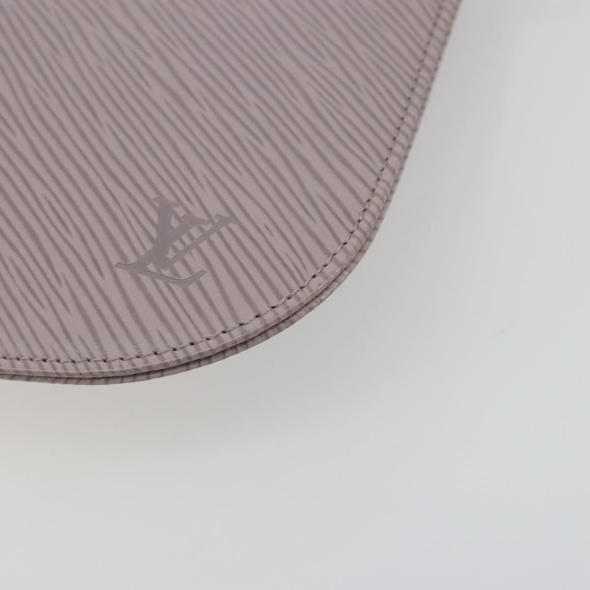 Louis Vuitton Demi Lune Pochette Epi Leather Purple Leather Clutche & Pouche Bag (Pre-Owned)