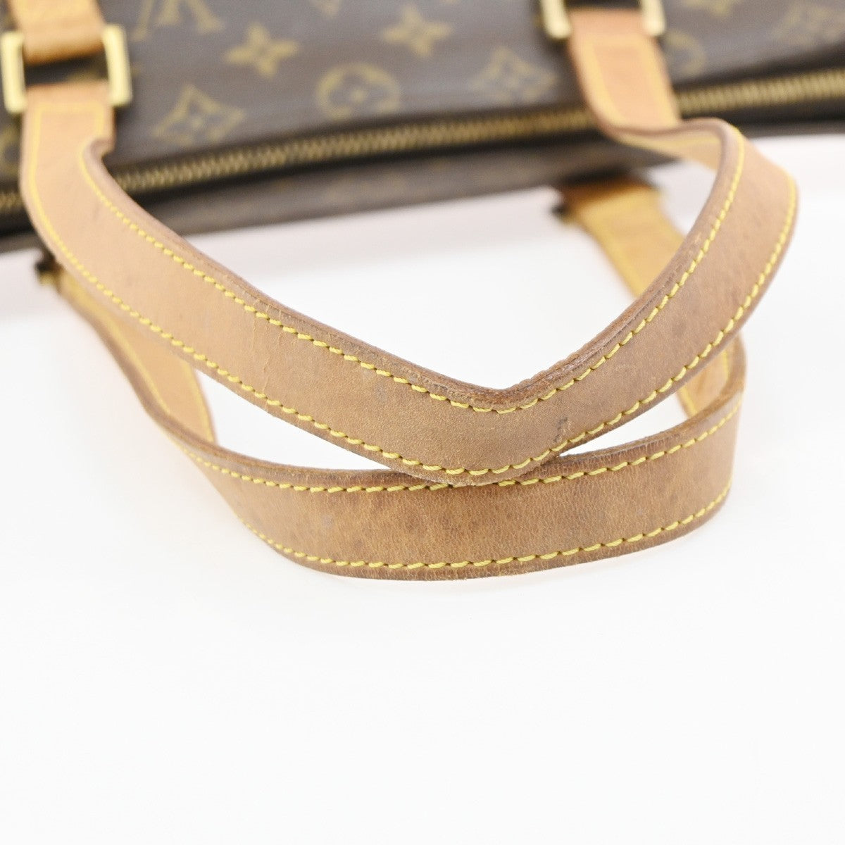 Louis Vuitton Cabas Piano Monogram Canvas Brown Canvas Tote Bag Bag (Pre-Owned)
