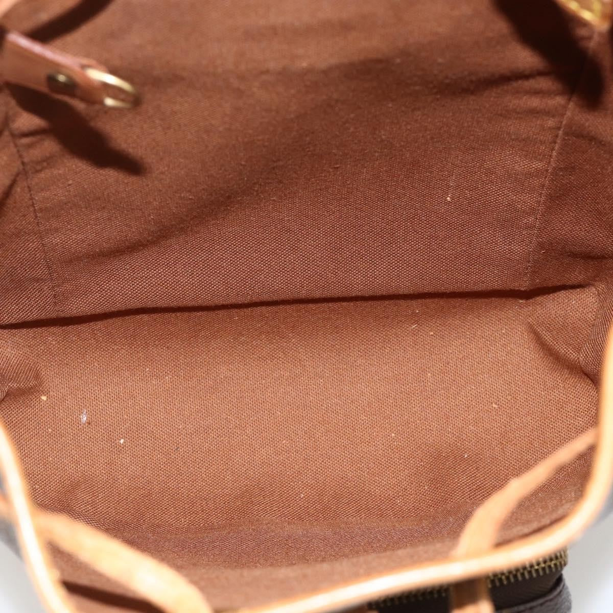 Louis Vuitton Vintage Montsouris Monogram Canvas Brown Canvas Backpack Bag (Pre-Owned)