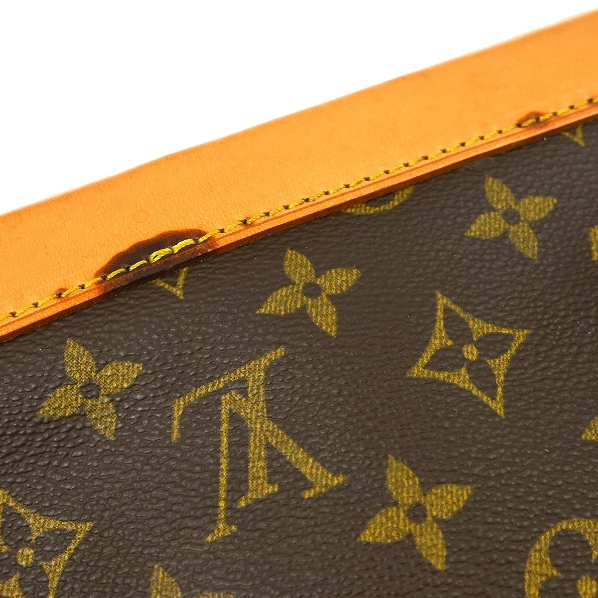Louis Vuitton Alma Monogram Brown Canvas Handbag (Pre-Owned)
