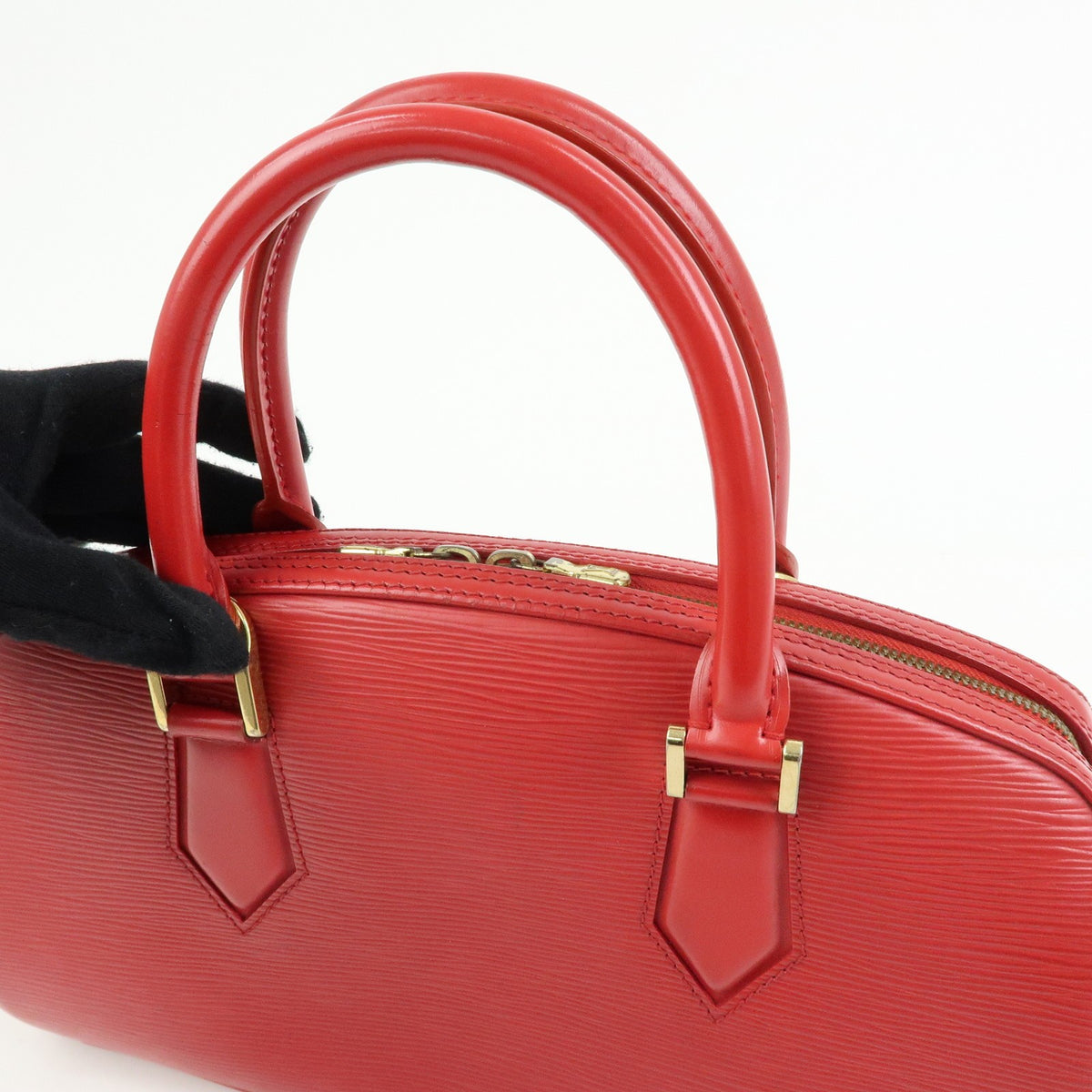 Louis Vuitton Jasmin Epi Leather Red Leather Handbag (Pre-Owned)
