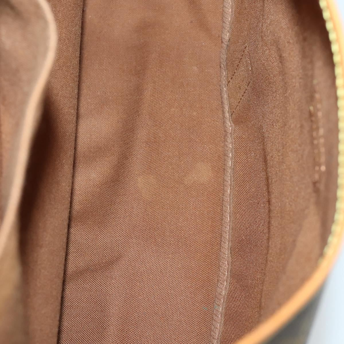 Louis Vuitton Saumur Monogram Canvas Brown Canvas Shoulder Bag Bag (Pre-Owned)