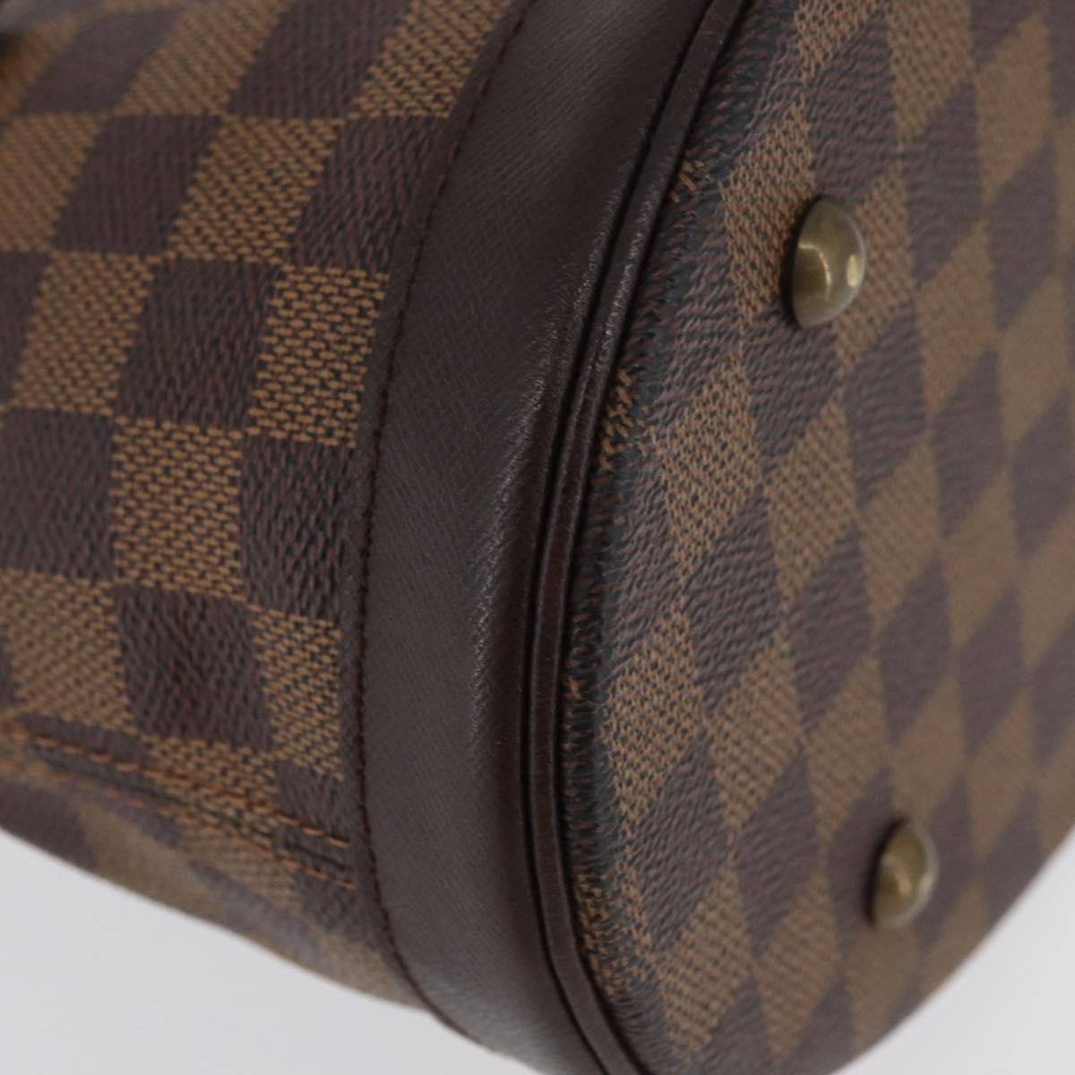 Louis Vuitton Marais Bucket Damier Brown Canvas Handbag (Pre-Owned)