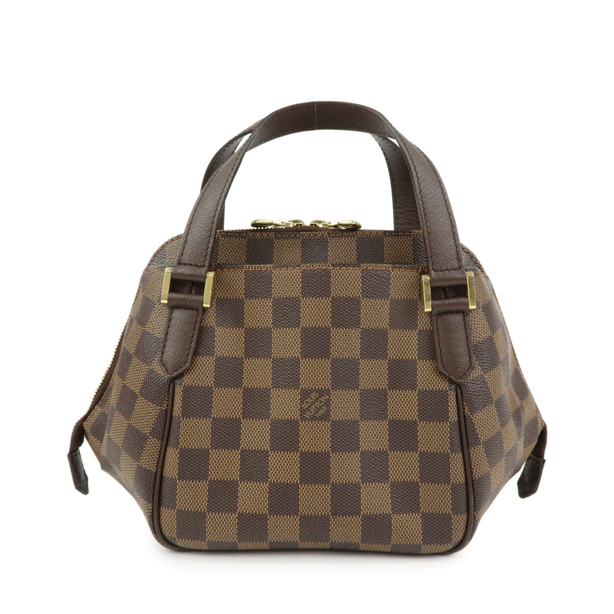Louis Vuitton Belem Damier Brown Canvas Handbag (Pre-Owned)