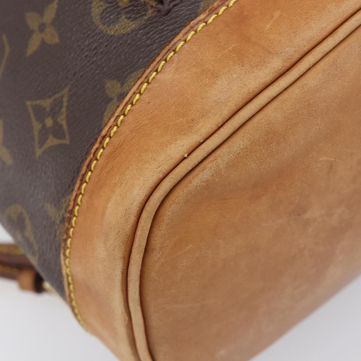Louis Vuitton Vintage Montsouris Monogram Canvas Brown Canvas Backpack Bag (Pre-Owned)