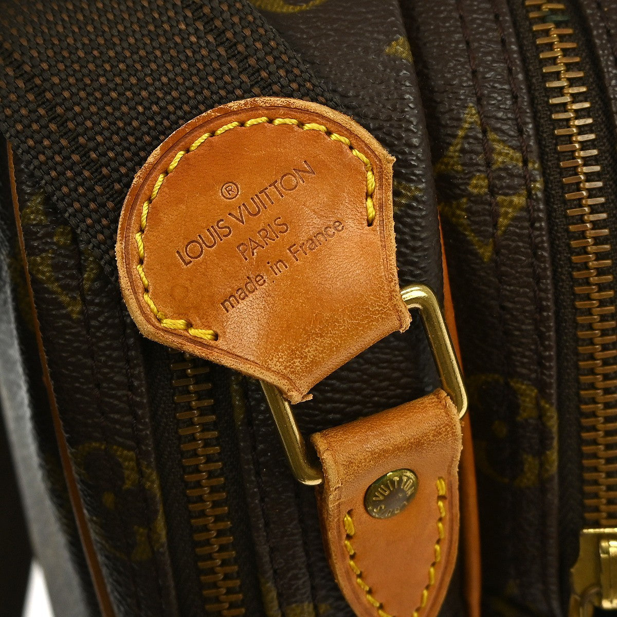 Louis Vuitton Reporter Monogram Canvas Brown Canvas Handbag (Pre-Owned)