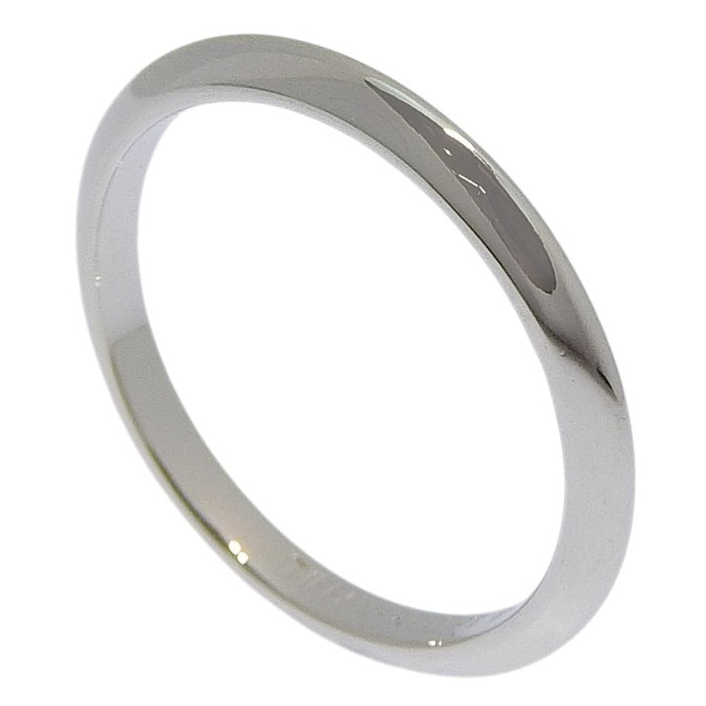 Tiffany & Co. Knife Edge Platinum Silver Platinum Ring Jewelry (Pre-Owned)